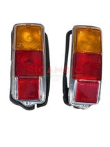 Rear Lamp Kit - Classic Fiat 500 - Circle Pattern Lens - Rear Lamps and Associated Items