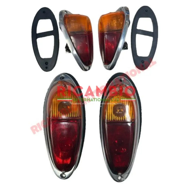 Rear Lamp Kit - Classic Fiat 500 N - Lighting & Associated Items