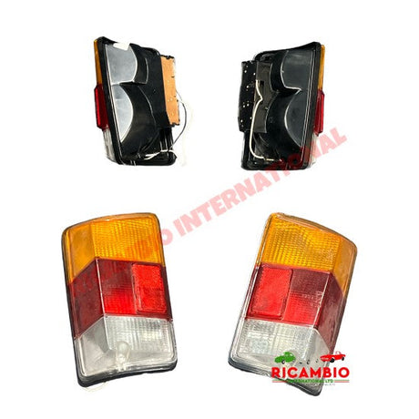 Rear Lamp Kit - Fiat 126 - Lights - Lamps & Lenses