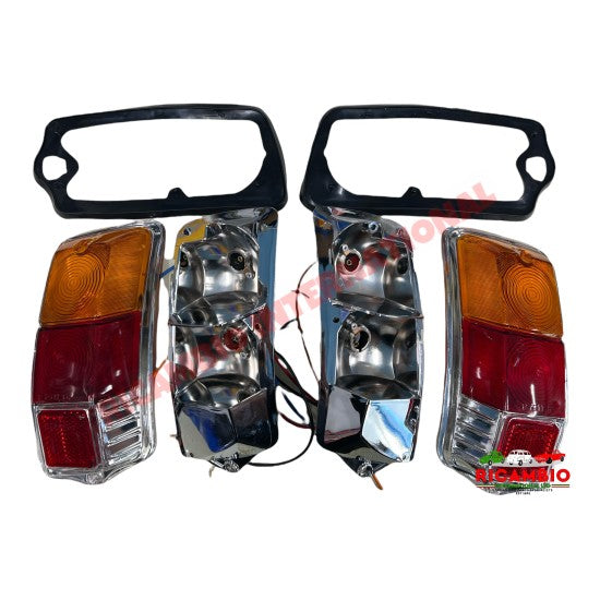 Rear Lamp Kit (STARS) - Classic Fiat 500 - Lighting & Associated Items