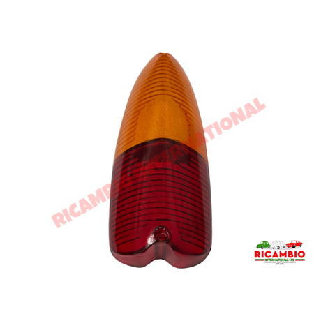 Rear Lamp Lens - Autobianchi Bianchina Series I - Lights - Lamps and Lenses