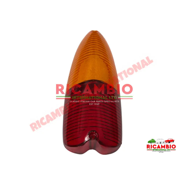 Rear Lamp Lens - Autobianchi Bianchina Series I - Lights - Lamps and Lenses