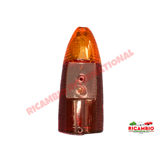Rear Lamp Lens - Autobianchi Bianchina Series II - Lights - Lamps and Lenses