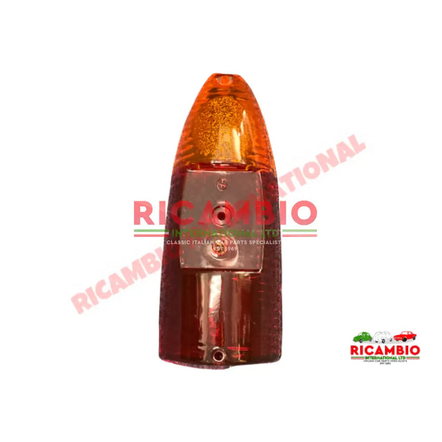 Rear Lamp Lens - Autobianchi Bianchina Series II - Lights - Lamps and Lenses