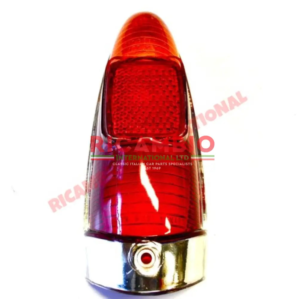 Rear Lamp Lens - Autobianchi Bianchina (Series III) 1968 on - Lights - Lamps and Lenses