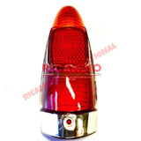 Rear Lamp Lens - Autobianchi Bianchina (Series III) 1968 on - Lights - Lamps and Lenses