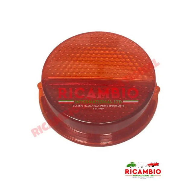 Rear Lamp Lens (GENUINE) - Fiat 850,128 - Lights - Lamps and Lenses