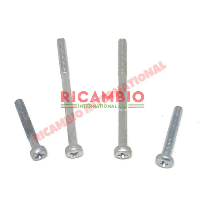 Rear Lamp Screw Kit (4) - Classic Fiat 500 - Lights - Lamps and Lenses