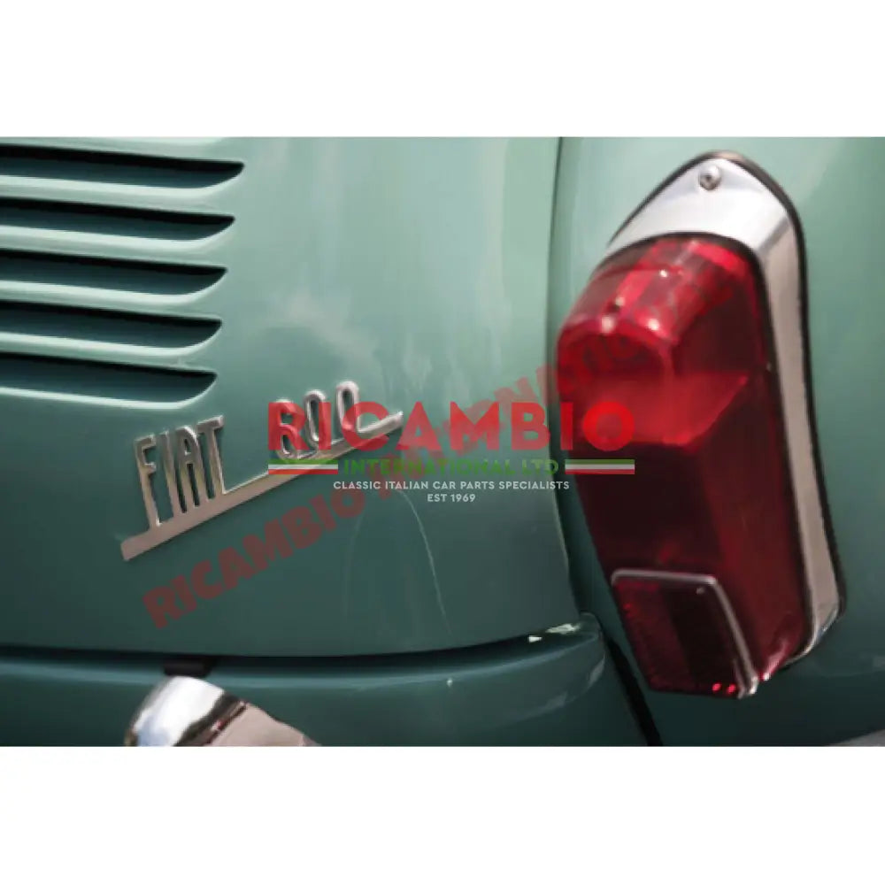 Rear Lamp Seal Kit - Fiat 600 - Lights - Lamps & Lenses
