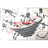 Rear Leaf Spring Bush - Lancia Fulvia - Suspension