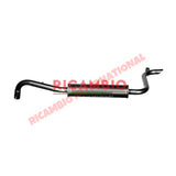 Rear Left Silencer Exhaust - Lancia Flaminia - Lancia Flaminia