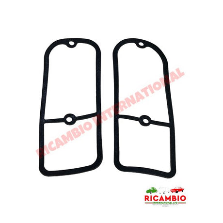 Rear Lens Seal Kit - Classic Fiat 500 - Lights - Lamps and Lenses