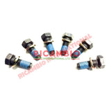 Rear Main Bearing Bolt Kit - Classic Fiat 500 126 - Mechanical & Engine Parts