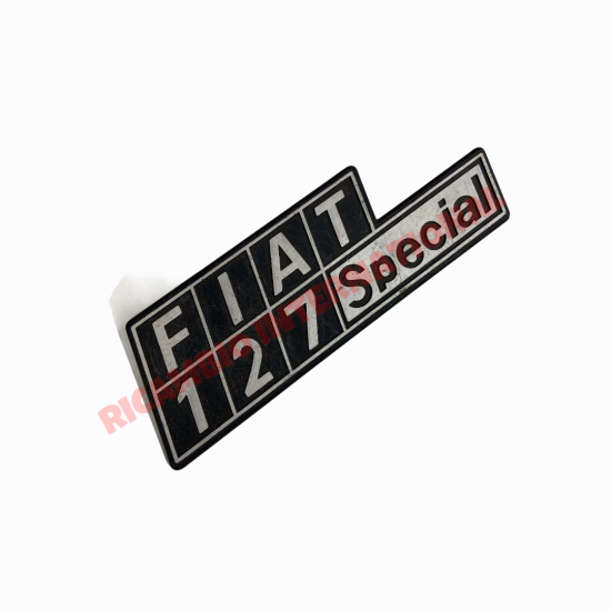 Rear Metal Badge - Fiat 127 - Exterior Trim