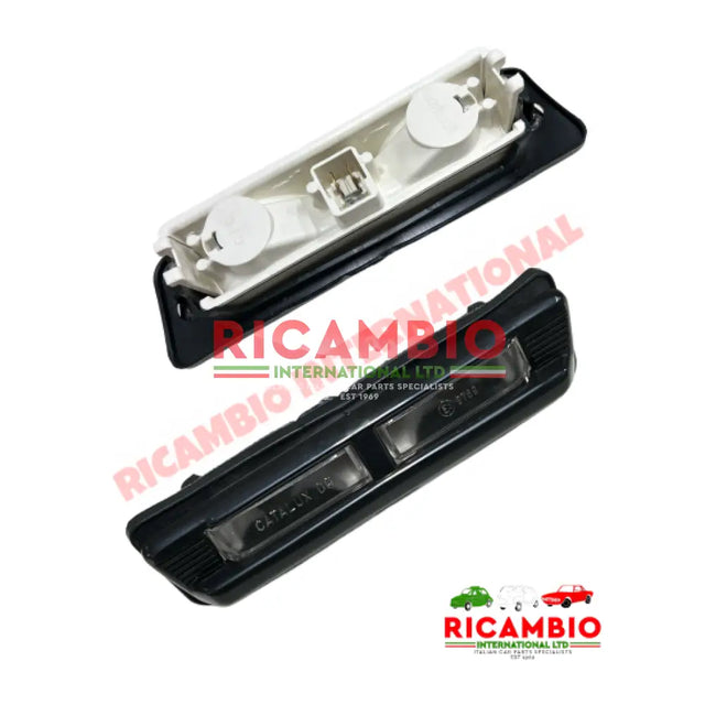 Rear Number Plate Lamp - Fiat 126 early series 1 & 2 - Lights - Lamps & Lenses