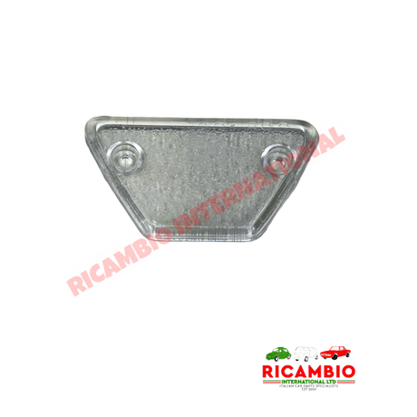 Rear Number Plate Lamp Lens Cover - Fiat 124 Spider - Lights - Lamps & Lenses