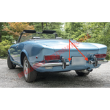 Rear Number Plate Lamp Lens Cover - Fiat 124 Spider - Lights - Lamps & Lenses