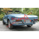Rear Number Plate Lamp Lens Cover - Fiat 124 Spider - Lights - Lamps & Lenses