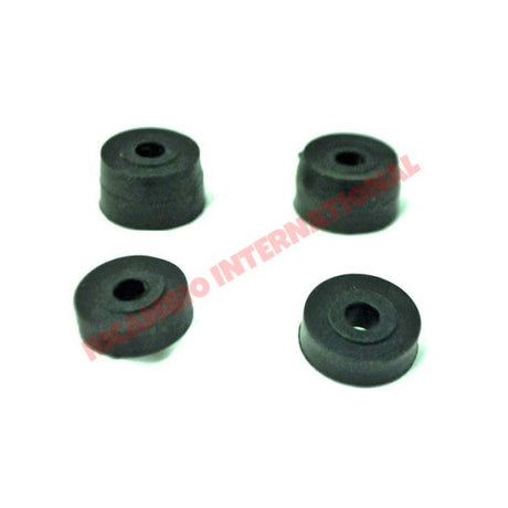 Rear Number Plate Spacer Kit - Classic Fiat 500 600 - Gaskets - Seals - Grommets and Rubber Parts