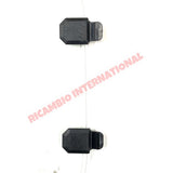 Rear Opening Side Glass Window Kit - Classic Fiat 500 - Glass & Associated Parts