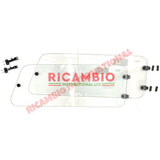 Rear Opening Side Glass Window Kit - Classic Fiat 500 - Glass & Associated Parts