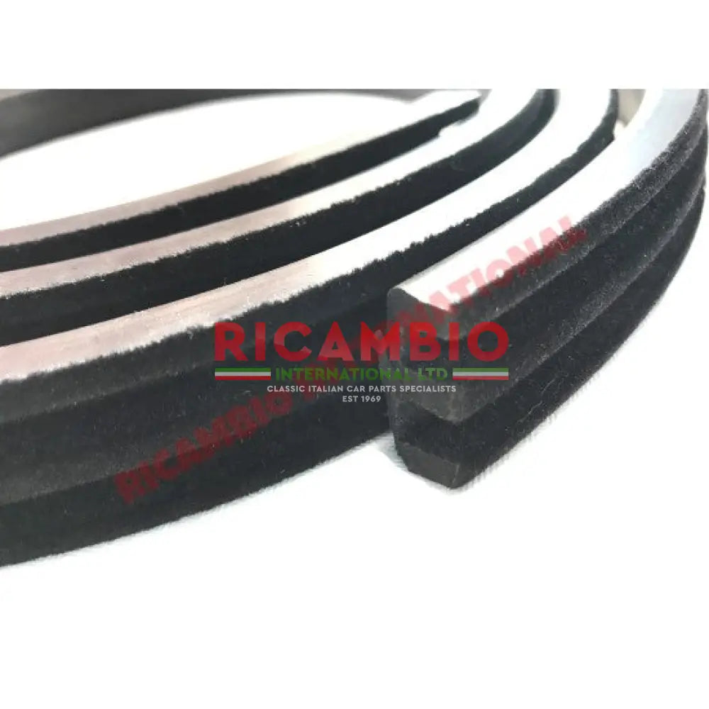 Rear Opening Sliding Window Double Channel - Classic Fiat 600 Multipla - Gasket - Seals - Grommets and Rubber Parts