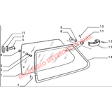 Rear Opening Window Lock - Classic Fiat Panda Uno - Handles - Locks and Catches