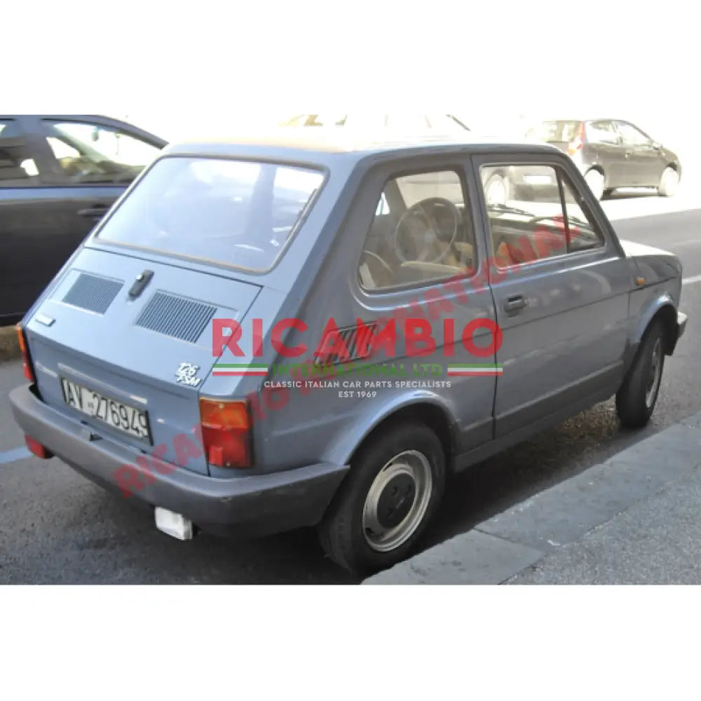 Rear Plastic Bumper - Fiat 126 - Bumpers & Assorted Exterior Trim