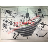 Rear Reaction Bar Bush - Lancia Fulvia - Suspension