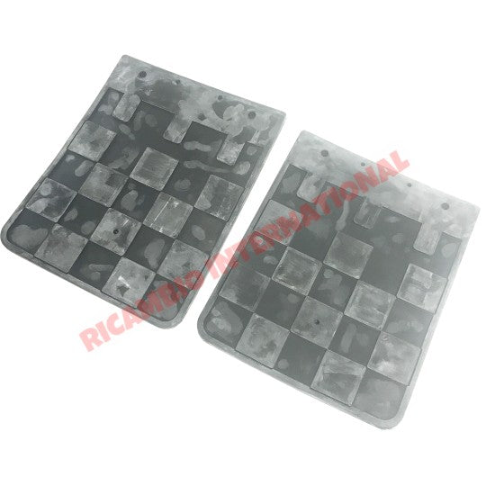 Rear Rubber Mudflap Kit (2) - Fiat 124 - Fiat 124 & 125