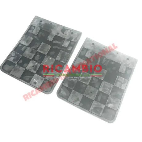 Rear Rubber Mudflap Kit (2) - Fiat 124 - Fiat 124 & 125