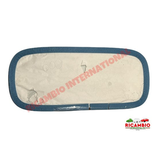 Rear Screen - Fiat 600 all models - Windows and Seals