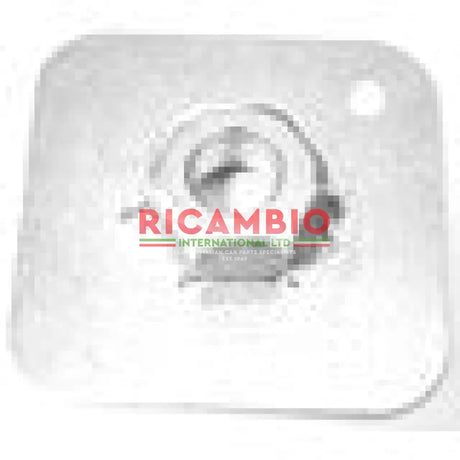 Rear Seat Belt Kit Static (COFFEE CREAM) - Classic Fiat 500 126 600 850 900 - Classic Fiat 500 Parts & Spares