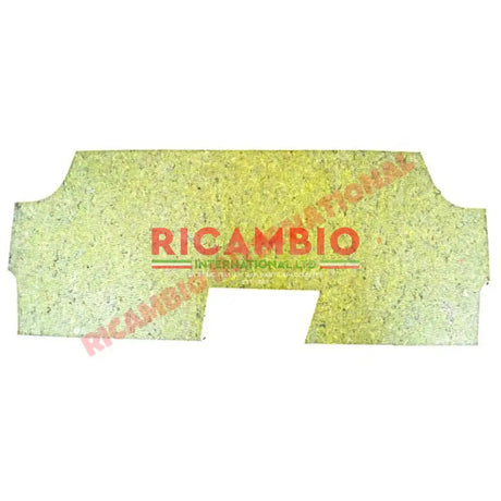 Rear Seat Mat - Classic Fiat 500 - Insulation & Sound