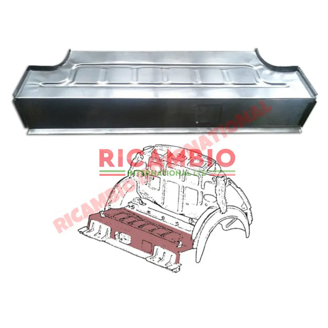 Rear Seat Stepped Floor Panel - Classic Fiat 500 - Classic Fiat 500 Parts & Spares