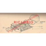 Rear Shelf Soundproofing Mat - Classic Fiat 500 - Insulation & Sound