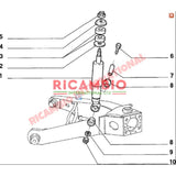 Rear Shock Absorber - Fiat 126 - Suspension