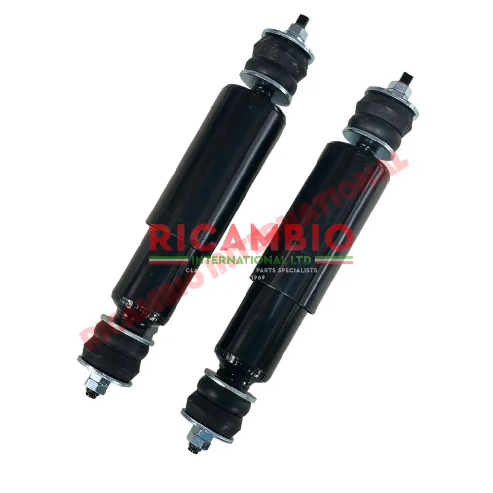 Rear Shock Absorbers & Bushes Kit (2) - Classic Fiat 500 & 126 - Suspension Parts