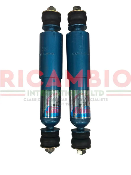 Rear Shock Absorbers & Bushes Kit (2) - Classic Fiat 600 - Suspension