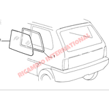 Rear Side Glass (FIXED) - Classic Fiat Panda - Windows - Seals & Associated Parts