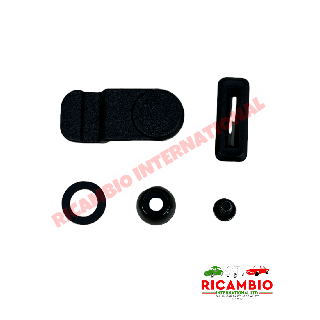 Rear Side Window Hinge Repair Kit - Fiat Classic Panda - Windows - Seals & Associated Parts