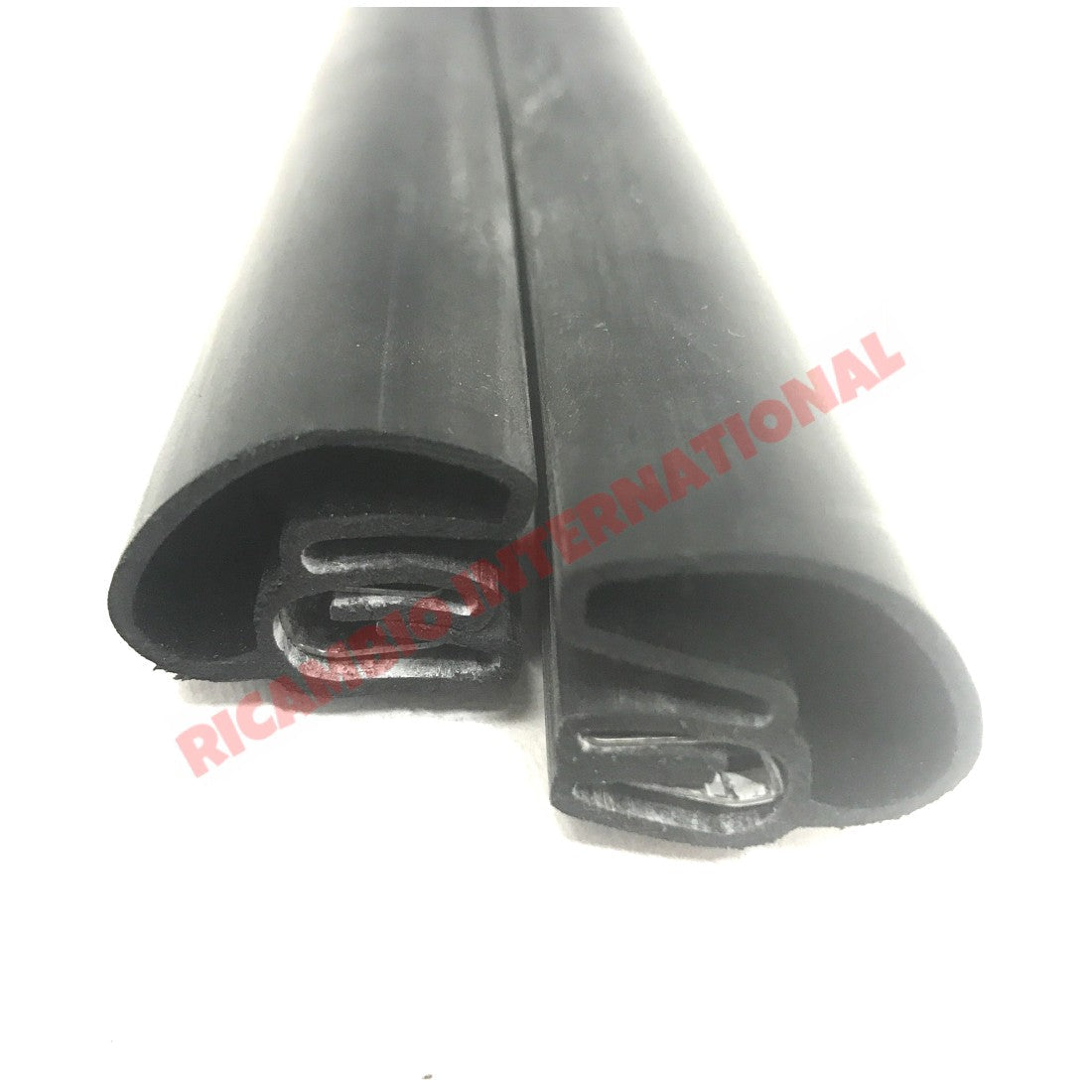 Rear Side Window Vertical Seal Kit (2) - Fiat 124 - Gaskets & Seals