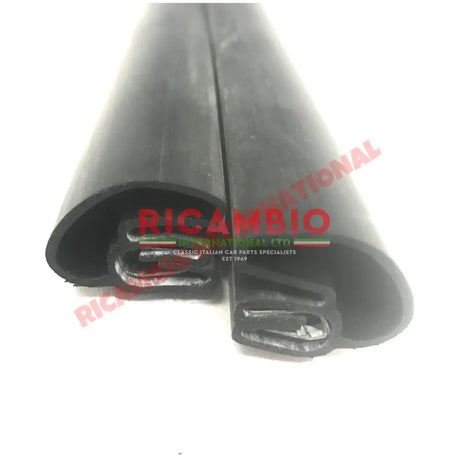 Rear Side Window Vertical Seal Kit (2) - Fiat 124 - Gaskets & Seals