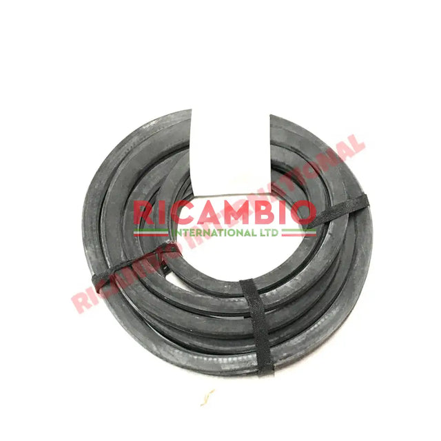 Rear Sliding Side Window External Rubber Seal Kit - Classic Fiat 500 - Window Seals & Associated Parts