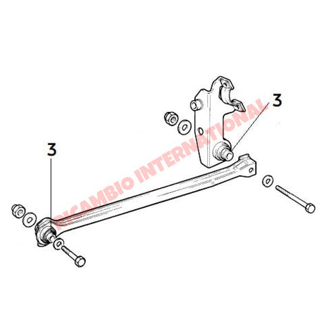 Rear Suspension Arm Bush - Lancia Delta Prisma - Bushes - Mounts and Silent Blocks