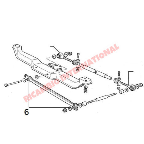 Rear Suspension Arm Bush - Lancia Delta Prisma - Bushes - Mounts and Silent Blocks