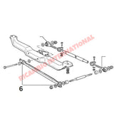 Rear Suspension Arm Bush - Lancia Delta Prisma - Bushes - Mounts and Silent Blocks