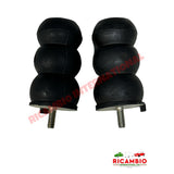Rear Suspension Bump Stop Kit - Classic Fiat 500 126 air cooled Autobianchi Bianchina - Suspension Parts