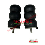 Rear Suspension Bump Stop Kit - Classic Fiat 500 126 air cooled Autobianchi Bianchina - Suspension Parts