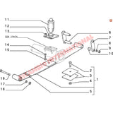 Rear Suspension Shackle - Classic Fiat Panda - Suspension and Related Parts